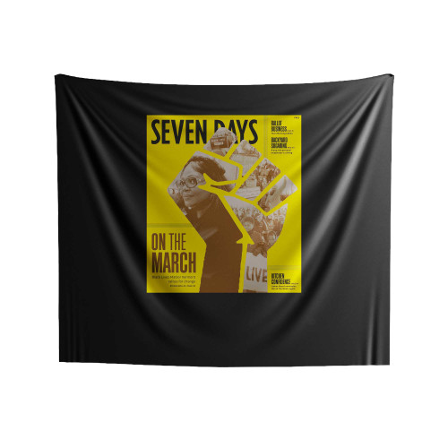 Seven Days On The March Indoor Wall Tapestries