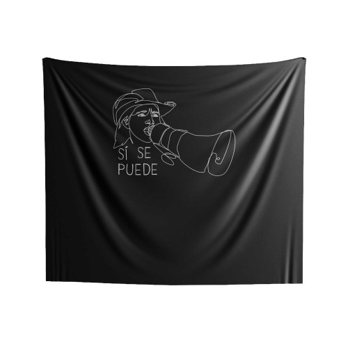 Si Se Puede Dolores Huerta Indoor Wall Tapestries