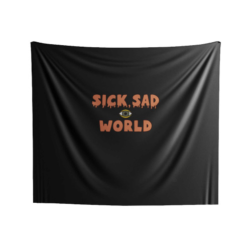 Sick Sad World Indoor Wall Tapestries