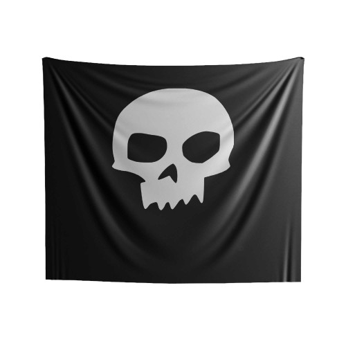 Sid Skull Indoor Wall Tapestries