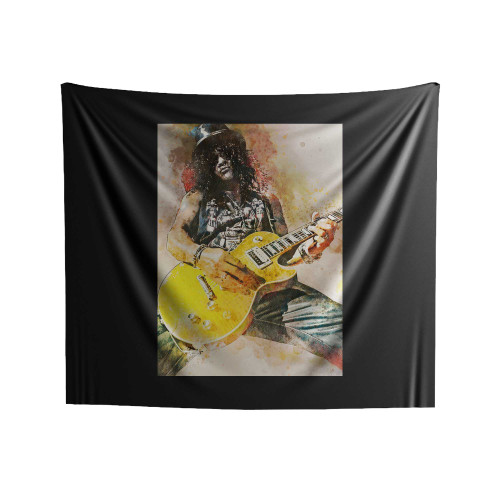 Slash Guns And Roses Indoor Wall Tapestries