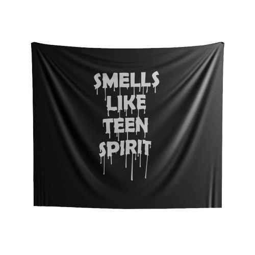 Smells Like Teen Spirit Band Merch Indoor Wall Tapestries