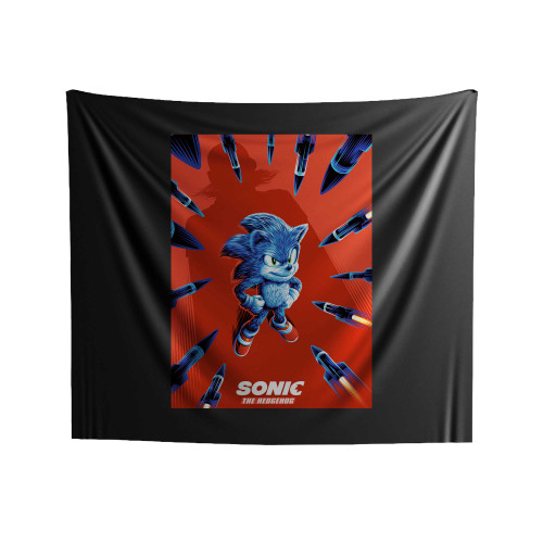 Sonic The Hedgehog Official Alternative Indoor Wall Tapestries