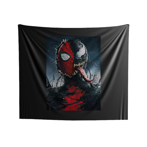 Spiderman Meets Grisly Fate In Venom 2 Indoor Wall Tapestries