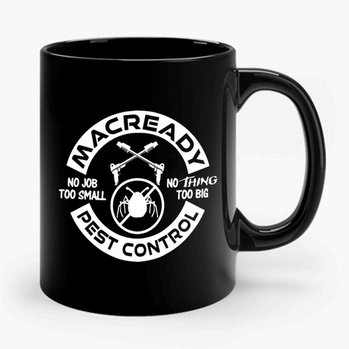 Macready Pest Control Ceramic Mug