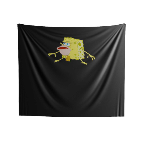 Spongegar Primitive Sponge Caveman Spongebob Indoor Wall Tapestries