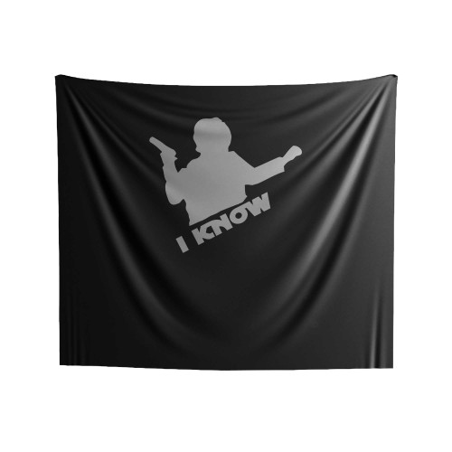 Star Wars Han Solo I Know Indoor Wall Tapestries