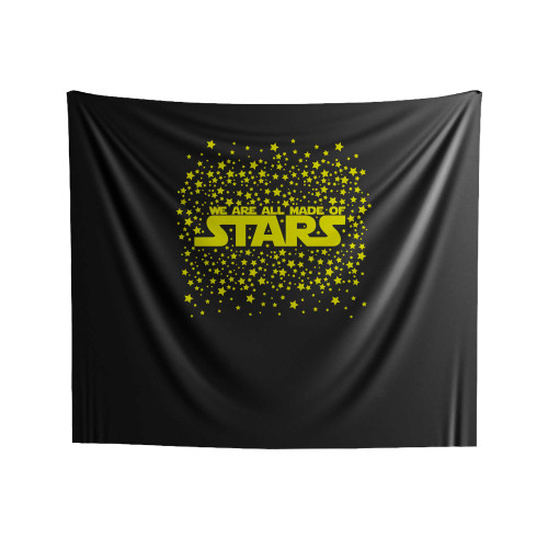 Star Wars We Are All Made Of Stars Indoor Wall Tapestries
