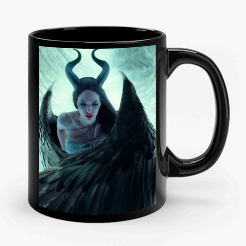 Maleficent Movie Art Ceramic Mug