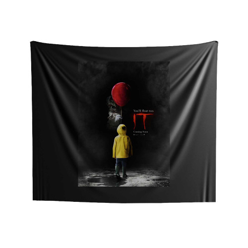 Stephen King's It You'll Float Too Movie Indoor Wall Tapestries