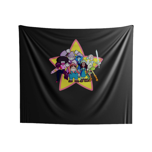 Steven Universe Super Smash Brothers Mashup Smash Bros Nintendo Cartoon Network Indoor Wall Tapestries