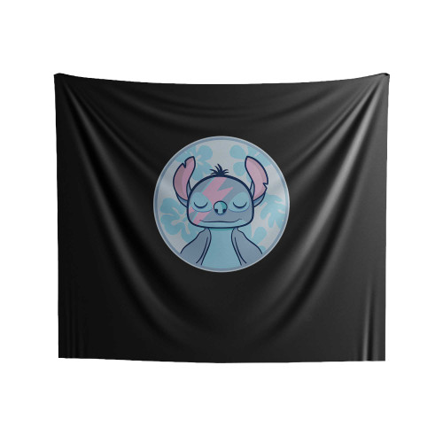 Stitchy Stardust Lilo And Stitchy Indoor Wall Tapestries