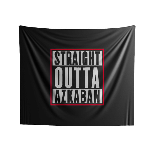 Straight Outta Azkaban Indoor Wall Tapestries