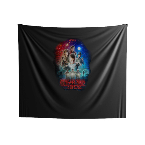 Stranger Things Netflix Original Sci Fi Indoor Wall Tapestries