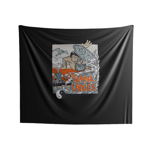 Surf T&C Primal Urges 80S Indoor Wall Tapestries