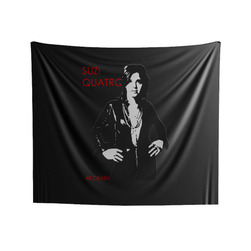 Suzi Quatro 48 Crash Indoor Wall Tapestries