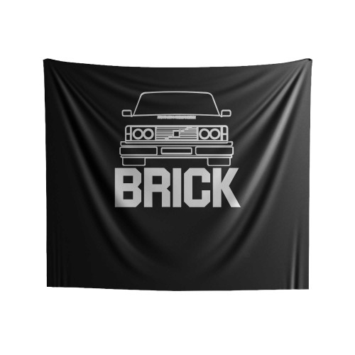 Swedish Brick 240 Vintage Indoor Wall Tapestries