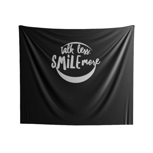Talk Less Smile More Hamilton Aaron Burr Alexander Hamilton Gift Musical Broadway Revolutionaries Jefferson Special Art Indoor Wall Tapestries