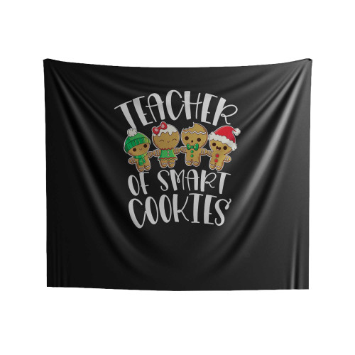 Teacher Of Smart Cookies Indoor Wall Tapestries