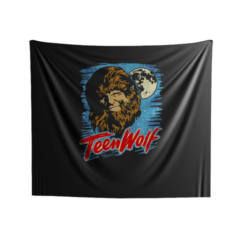 Teen Wolf Moon Indoor Wall Tapestries