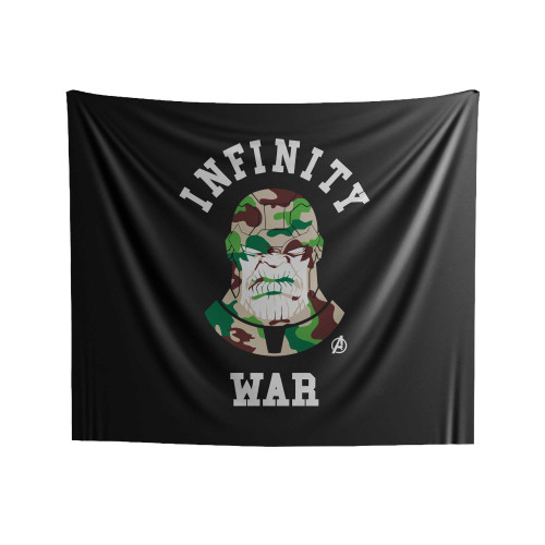 Thanos Camo Invinity War Indoor Wall Tapestries