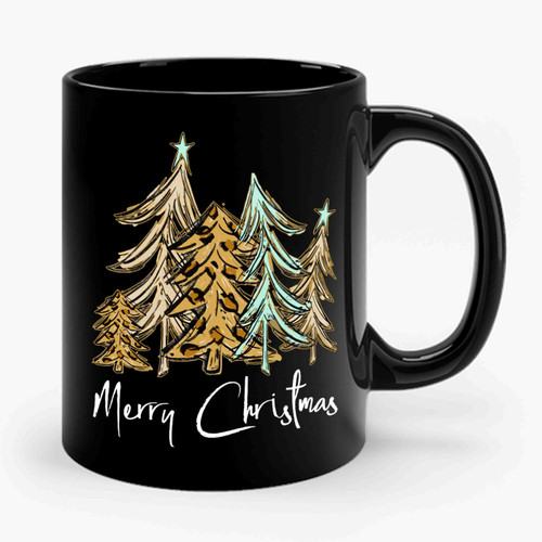 Merry Christmas Trees 1 Ceramic Mug