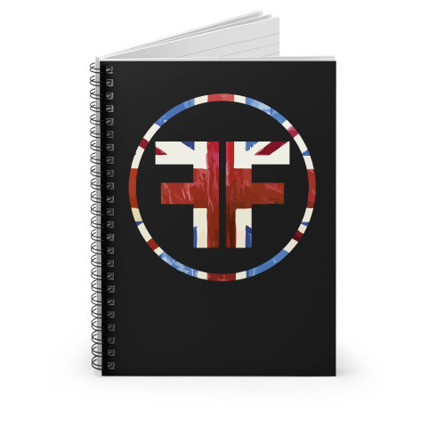 Foo In The Flag Spiral Notebook