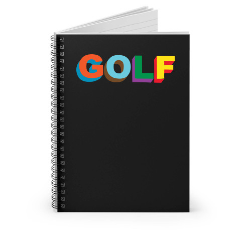 Golf Wang Art Simple Spiral Notebook