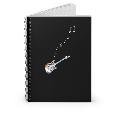 Guitar Notes Spiral Notebook