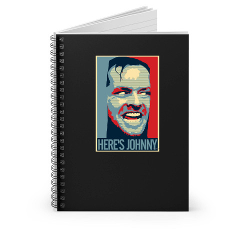 Here's Johnny Spiral Notebook
