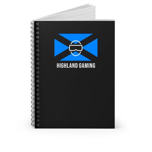 Highland Gaming Logo Spiral Notebook Highland Gaming Logo Spiral Notebook