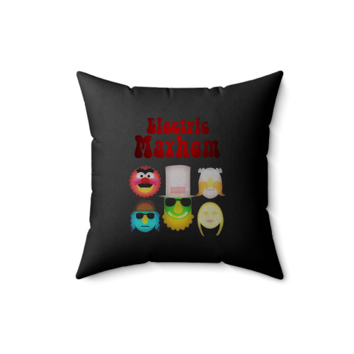 Muppets Dr. Teeth And The Electric Mayhem Square Pillow Cover