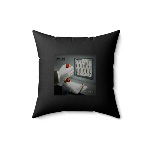 Muse Drones Square Pillow Cover Muse Drones Square Pillow Cover