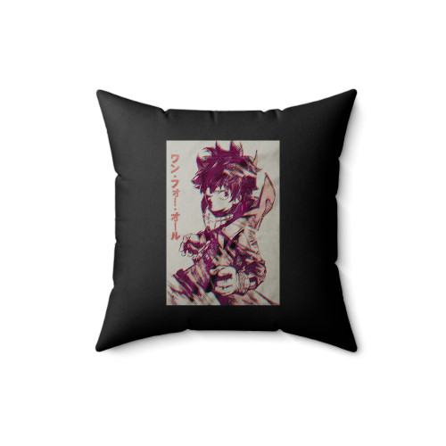 My Hero Academia Izuku Midoriya 1 Square Pillow Cover