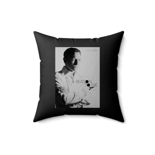 No Time To Die 2020 Square Pillow Cover