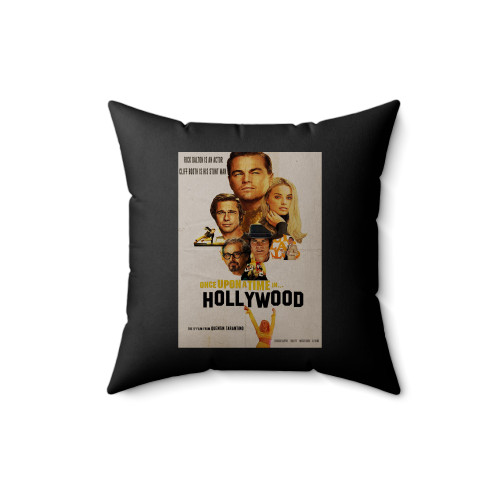 Once Upon A Time In Hollywood All Characters Square Pillow Cover