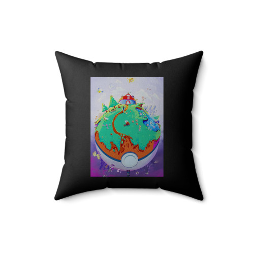 Pokemon On We Heart It Square Pillow Cover