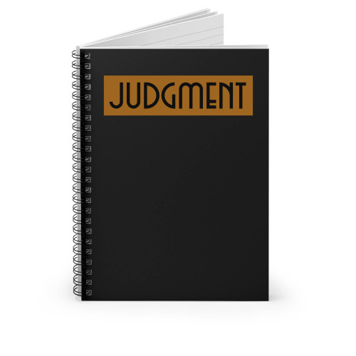 Judgment Spiral Notebook