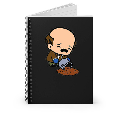 Kevin Spilling Chili Spiral Notebook