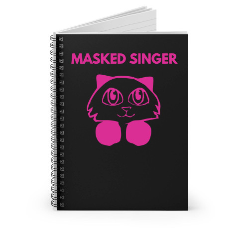 Masked Singer Spiral Notebook