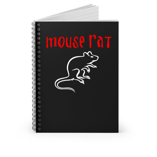 Mouse Rat Art Spiral Notebook