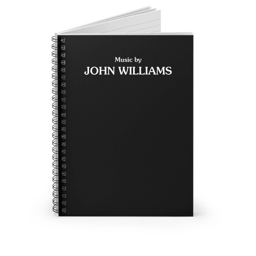 Music By John Williams 2 Spiral Notebook Music By John Williams 2 Spiral Notebook