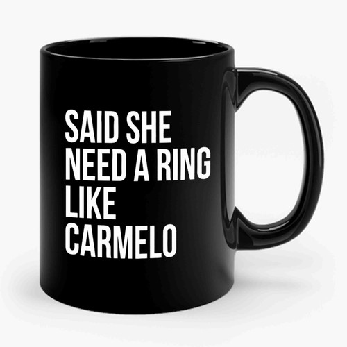 Frank Ocean Blonde Carmelo Ring Quotes Ceramic Mug