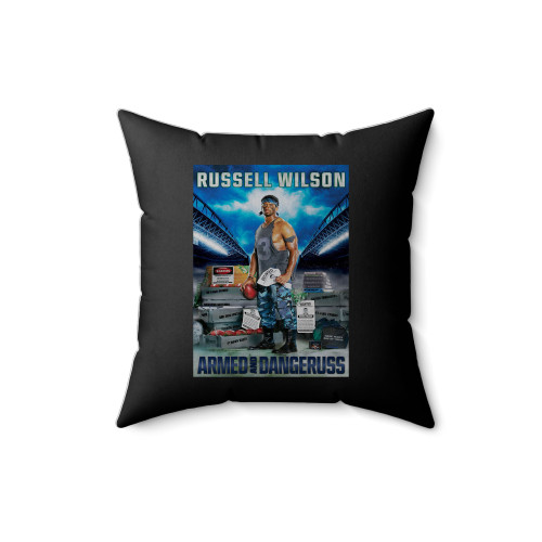 Russell Wilson Square Pillow Cover