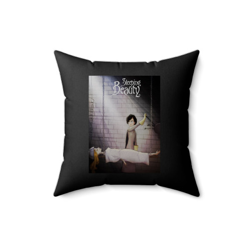 Sleeping Beauty Square Pillow Cover