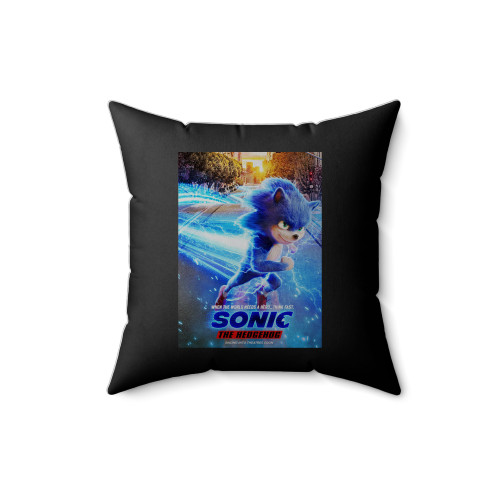 Sonic The Hedgehog 2019 Square Pillow Cover