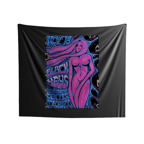 The Black Keys Denver Indoor Wall Tapestries