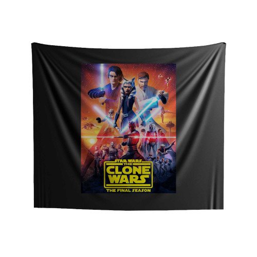The Clone Wars Final Season Indoor Wall Tapestries