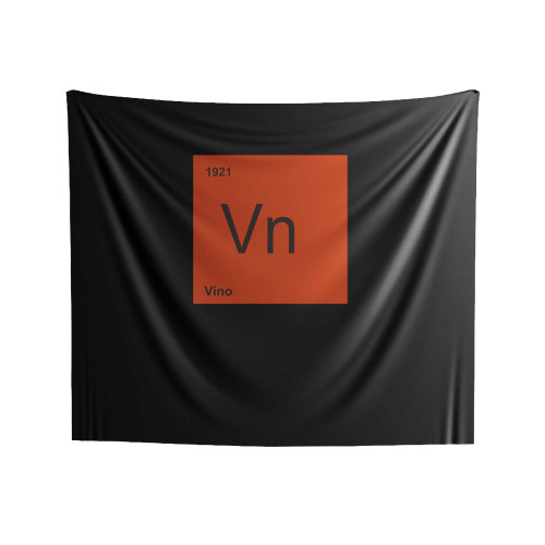 The Element Wine Essential Element Gift For Wine Mom Birthday Gift Indoor Wall Tapestries