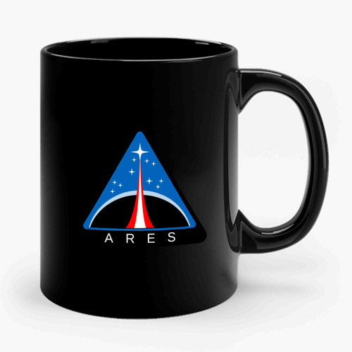 Nasa Ares Logo Ceramic Mug
